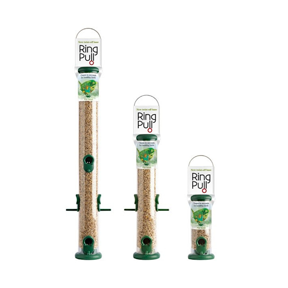 Ring-Pull Easy Clean Seed Feeders